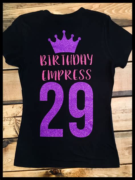 womens birthday shirts for adults|customized birthday shirts for women.